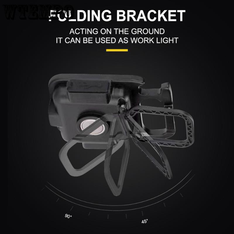COB Work Light Outdoor Strong Light Torch Mini Multifunctional Emergency Keychain Light USB Rechargeable Tent Camping Light Cob Work Light