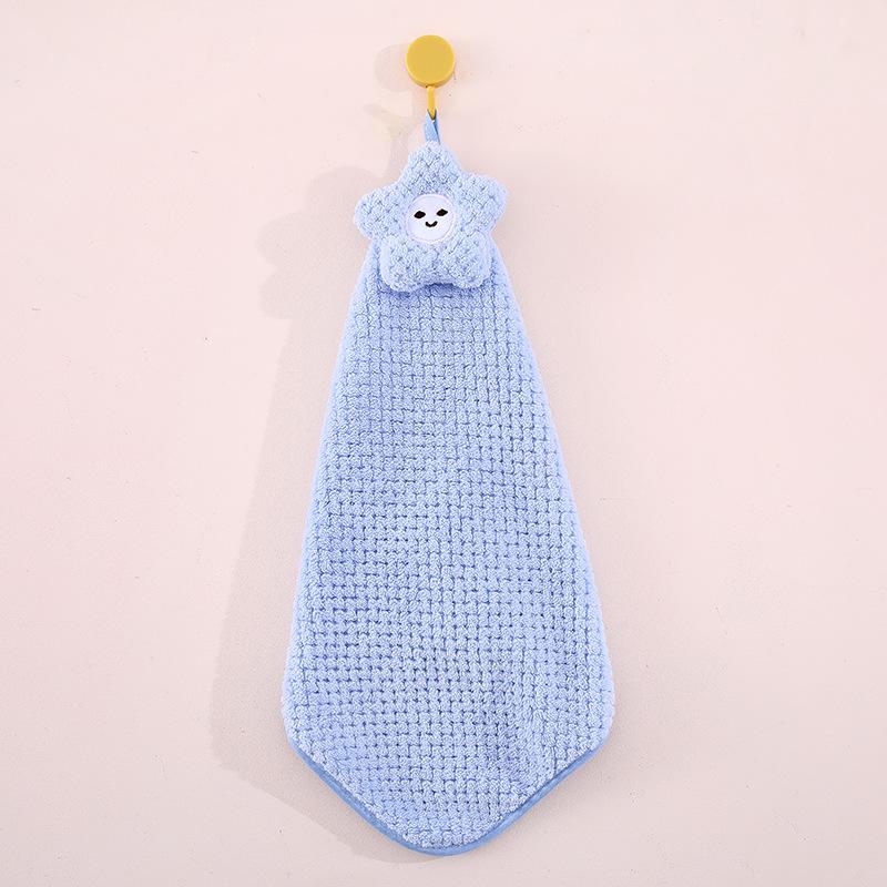 1 Adet Çocuklar İçin Sevimli El Havluları Bebek Mikrofiber Parmak Ucu Havluları Süper Emici Banyo İçin Uygun