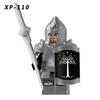 Medieval  Lord of Rings Series Gondor Soldiers Action Figures Model Small Particles Building Blocks Kids Toys Birthday Gifts