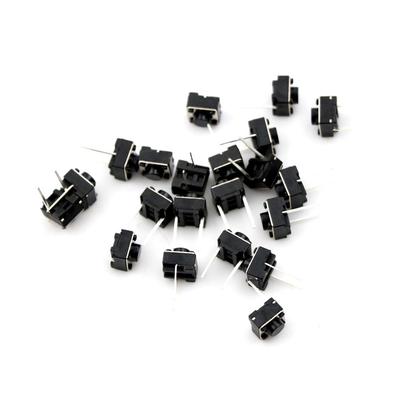 20 Stück Momentary Taktil Takt Druckschalter 2-Pin Schalter Dip 6 x 6 x 5 mm