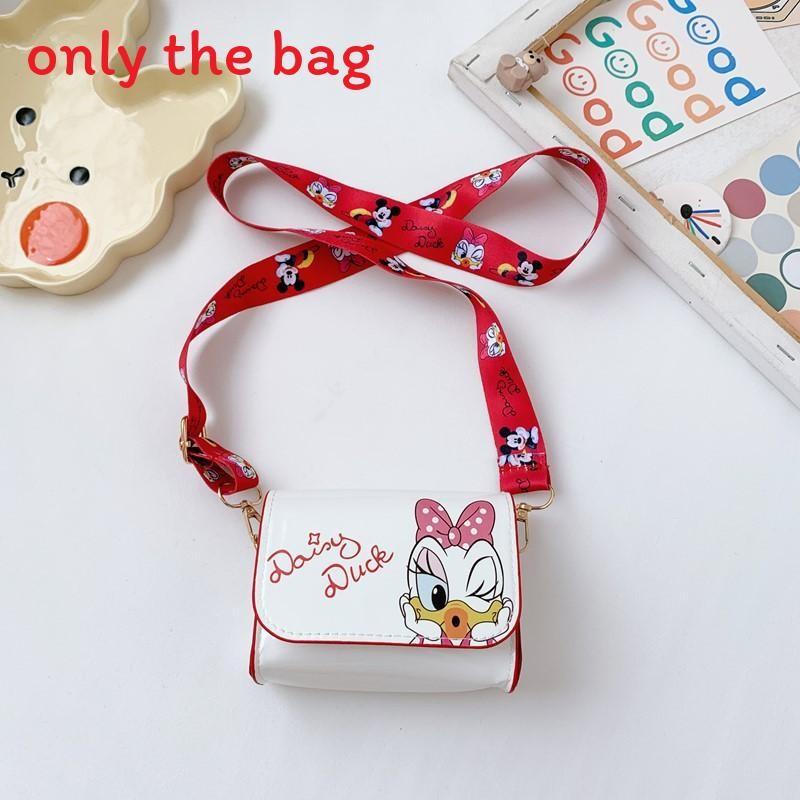 Mini Shoulder Kids Crossbody Bag With Mouse Donald Duck Print Design