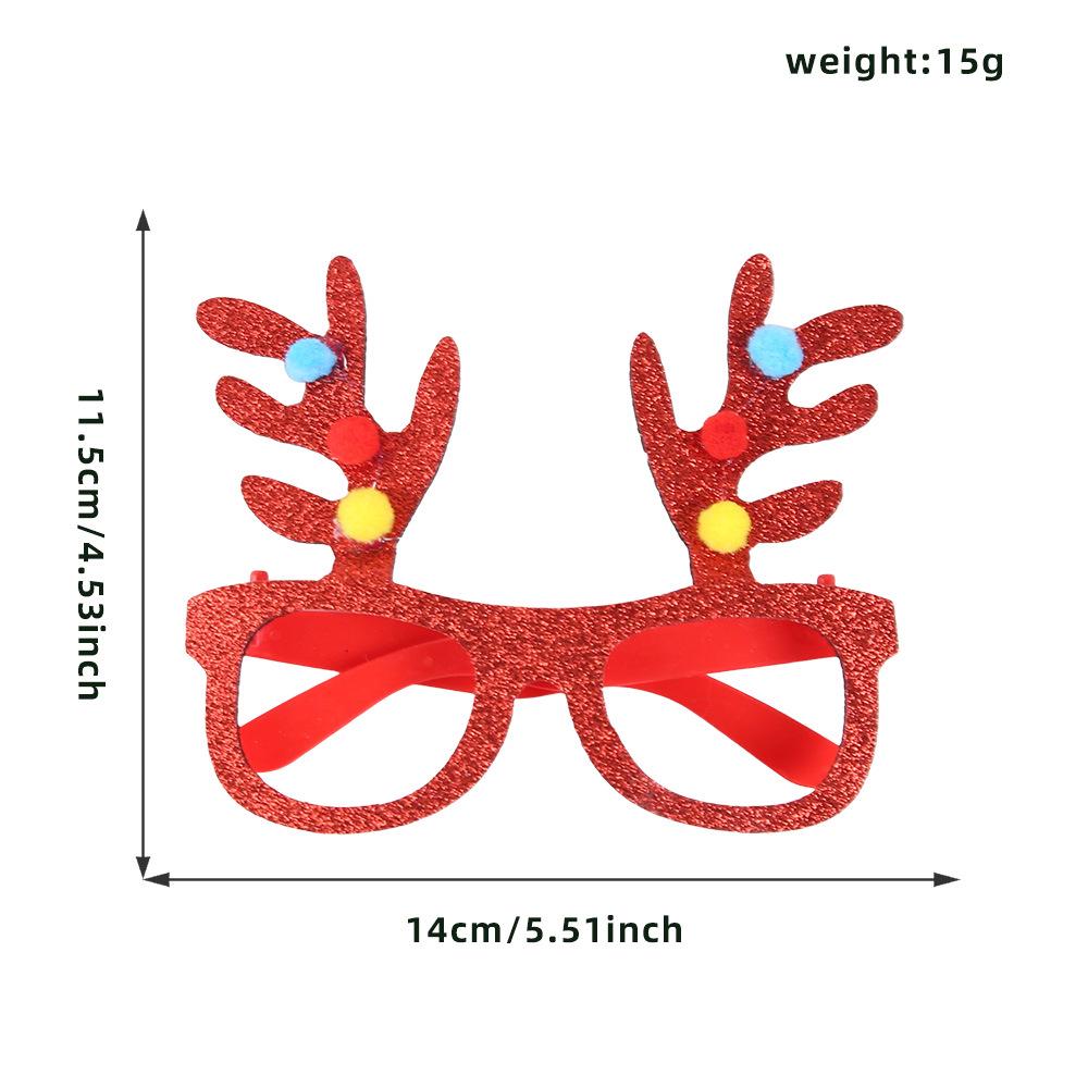 Kids' Santa Bowknot Glasses - Christmas Party Photo Props