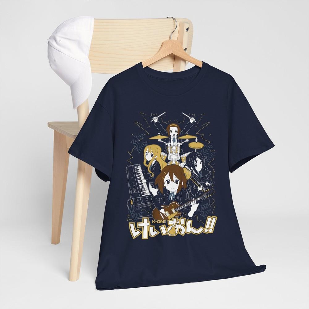 Kon Tshirt Japan Anime Cartoon Music Series Unisex Gift Black Tshirt Size M