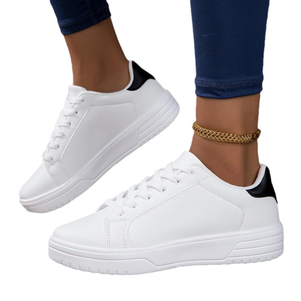 New Women's Shoes Casual Board Shoes Women's Tide White Shoes Fashion Single Shoes Student Shoes