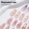 100Pcs/Box Xs/S/M Fake Nails No Polishing No Trace Press On Nails Clear Artificial Thin Nail Tips For Nail Extension Home Diy