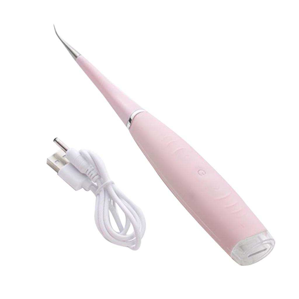 Buy Electric Ultrasonic Sonic Dental Scaler Tooth Calculus Remover Pink