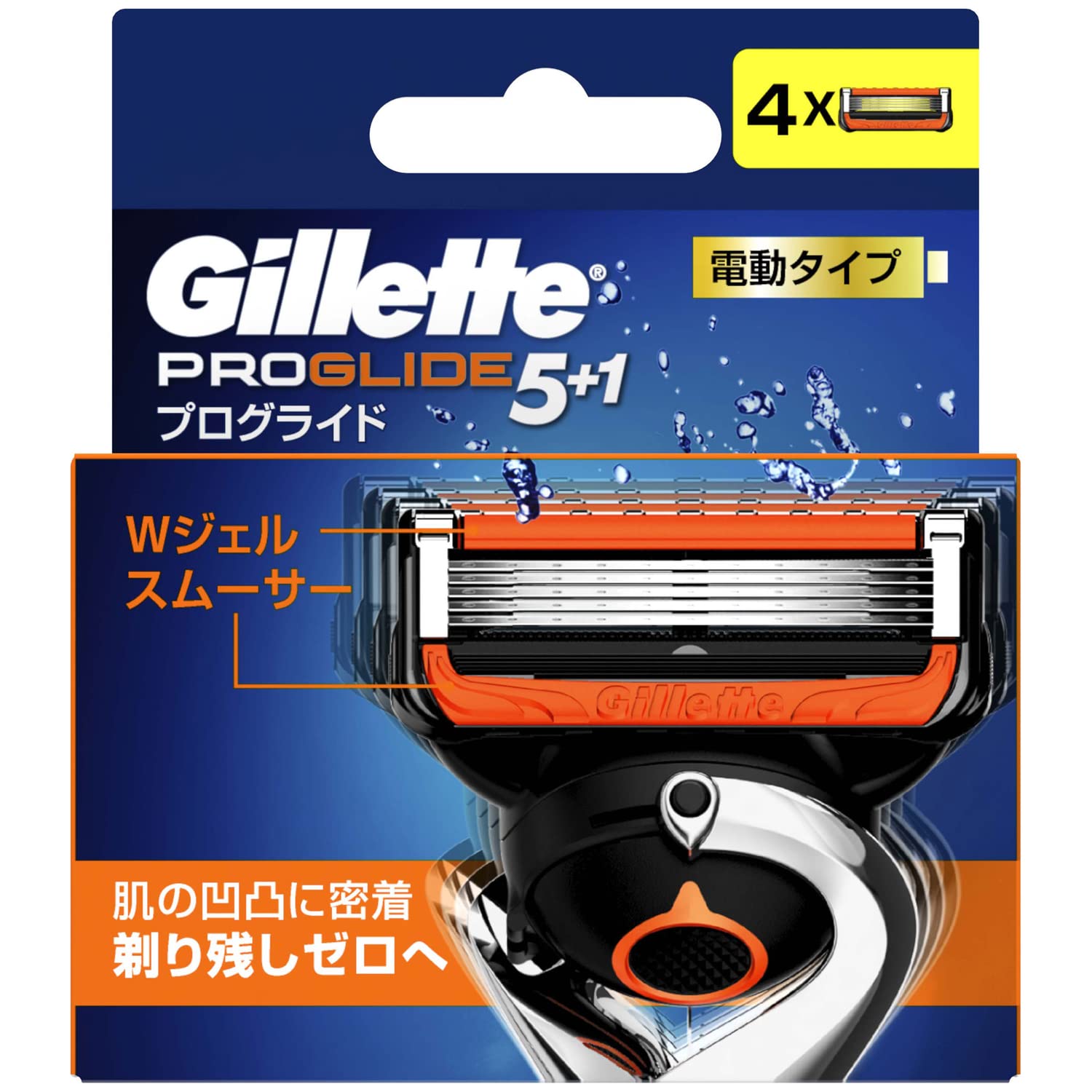 Сменные лезвия для электробритвы Gillette ProGlide (4 упаковки)