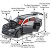 1/24 Die Cast Alloy Car Model, AITO M9, Detachable Wheels, Rubber Tires, Light Music Car, SUV, Children's Birthday Gift