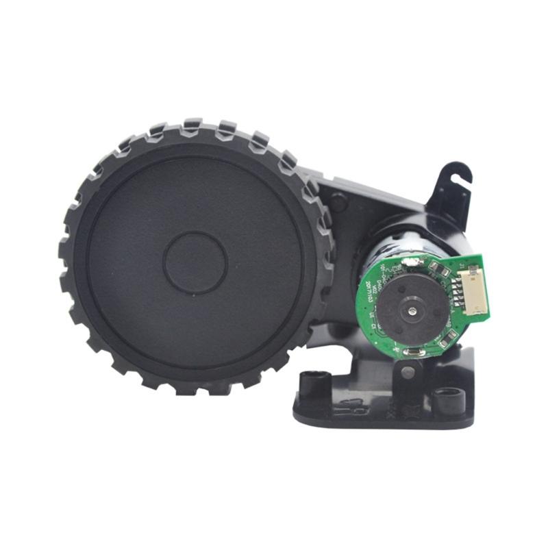 Shock Absorbing Quiet Wheels Assembly Left Right Motorized Wheels Plastic Texture for Robot Vacuum Motor Drive System
