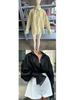 Moda Autunnale Donna 2026: Camicia a Manica Lunga Monocolore con Revers Ampio Stile Europeo & Americano