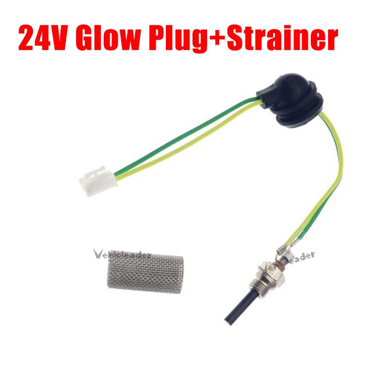 

12 В/24 В автомобильный обогреватель, прокладки двигателя горелки, фильтры, свечи накаливания + ключ для автономного обогревателя кабины грузовика мощностью 2 кВт, 5 кВт, стояночного воздушного обогревателя