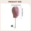 Mannequin Head Model Hat Display Stand Holder Salon Barbershop Shopping Mall Wall Mounted