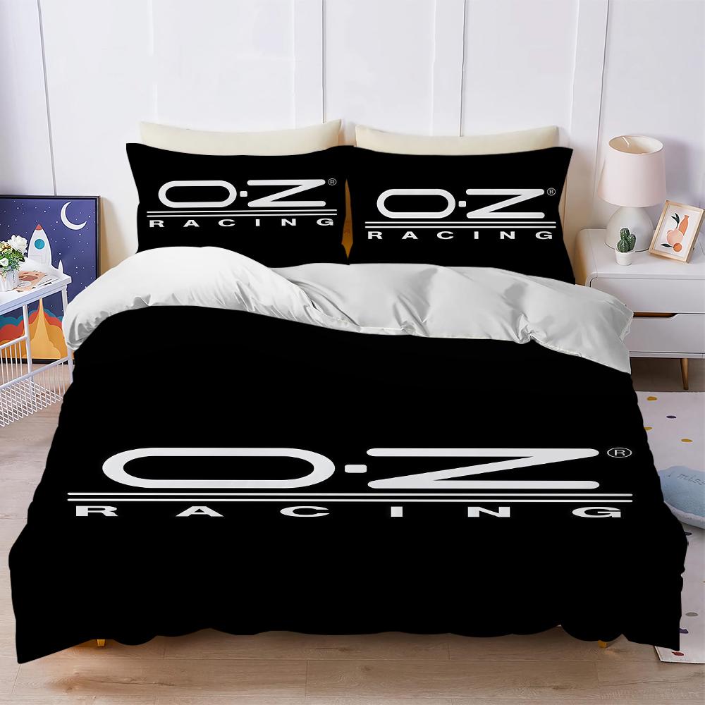 Fashion O-Oz Racing Duvet Cover Set Soft Wash Bed 3 Piece Summer Comfortable Student Dormitory Home Baby Bedding Best Seller