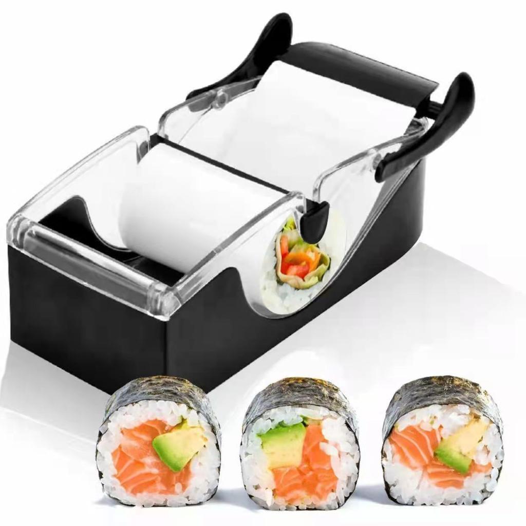 Japonský výrobník na sushi Forma na rýžové kuličky Nepřilnavý nástroj na válení masa na zeleninu pro kutily Stroj na výrobu sushi Kuchyňské příslušenství