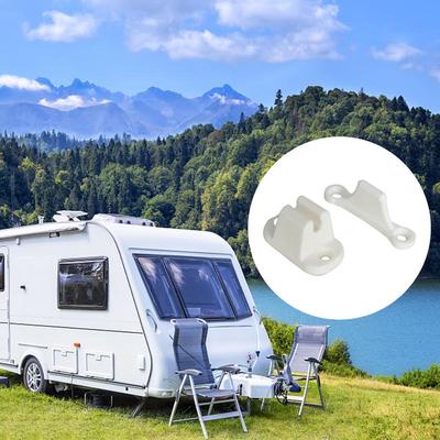 RV Door Holder T Shape Nylon Door Catch Holder Powerful Multifunctional Easy Installation Door Retainer Kit for RV Caravan Doors