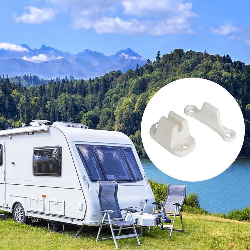 RV Door Holder T Shape Nylon Door Catch Holder Powerful Multifunctional Easy Installation Door Retainer Kit for RV Caravan Doors