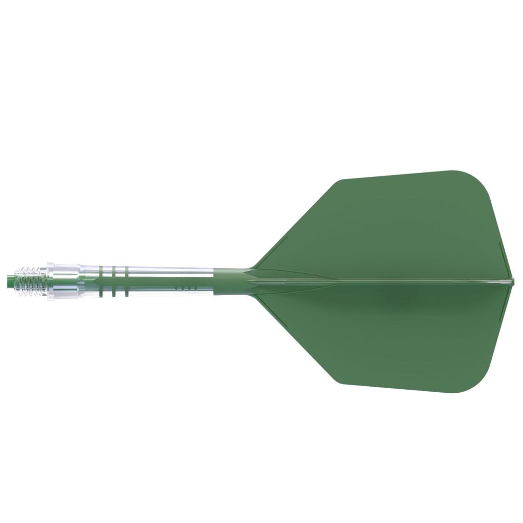 CUESOUL ROST AK57 T19 Carbon Fiber Rod Integrated Flight Big Wing Shape Set of 3 (CS-AK573-4)