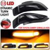 LED Dynamic Side Mirror Turn Signal Indicator Light For Toyota AQUA COROLLA AXIO FIELDER AURIS PREMIO ALLION PRIUS C VENZA