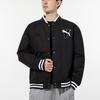 Puma Sports Casual Warm Baseball Cotton Jacket Men Jacket Black 532415-01