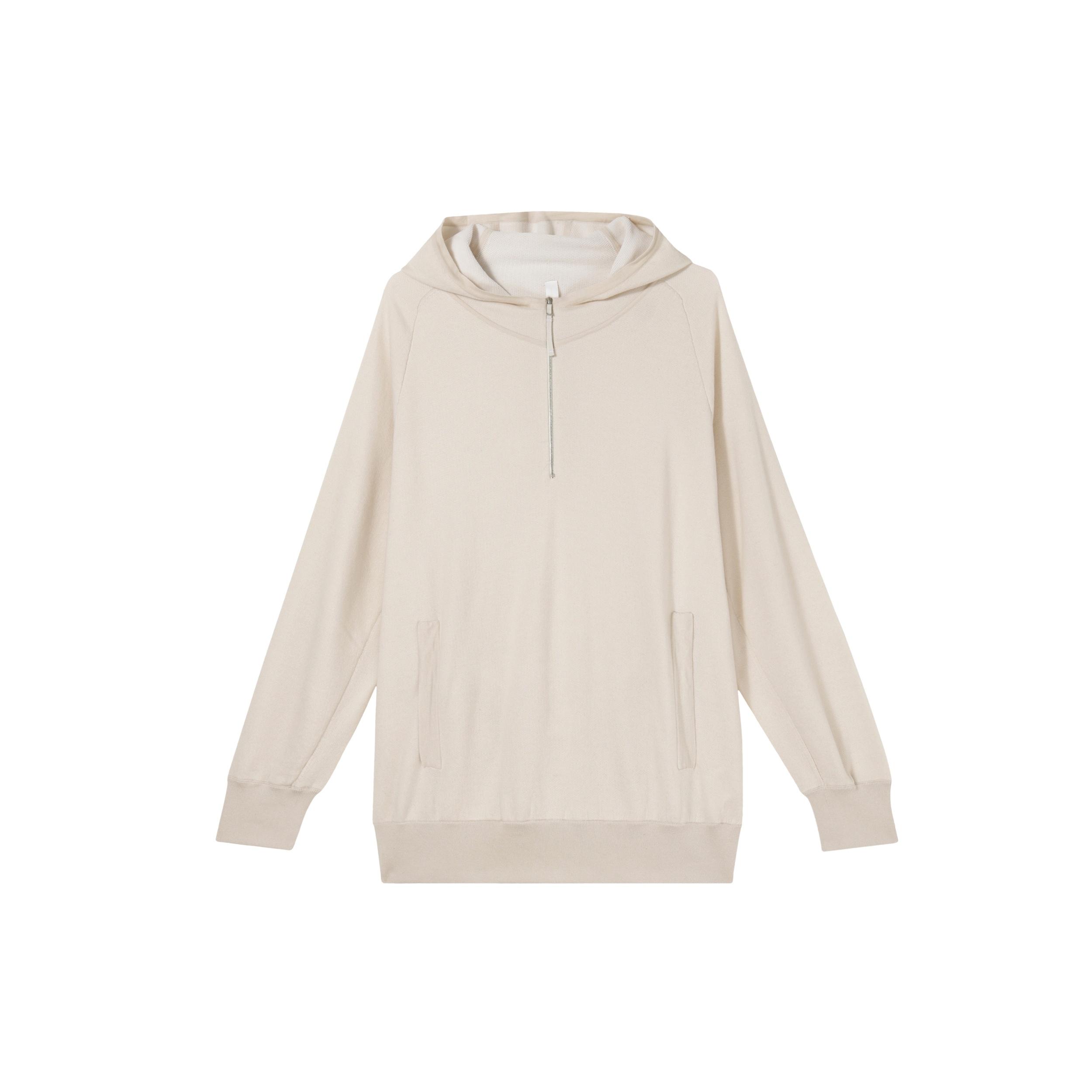 (WMNS) Nike Solid Color Knit Hoodie Yellow Women s DM8944-790 L