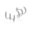 Irregular Claw Gold Color Earrings For Woman