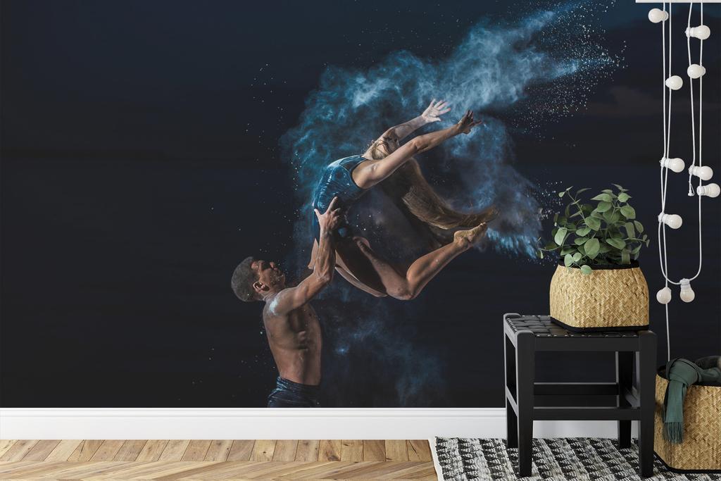 Photomural Contemporary Dancers Structural Vinyl 254x184