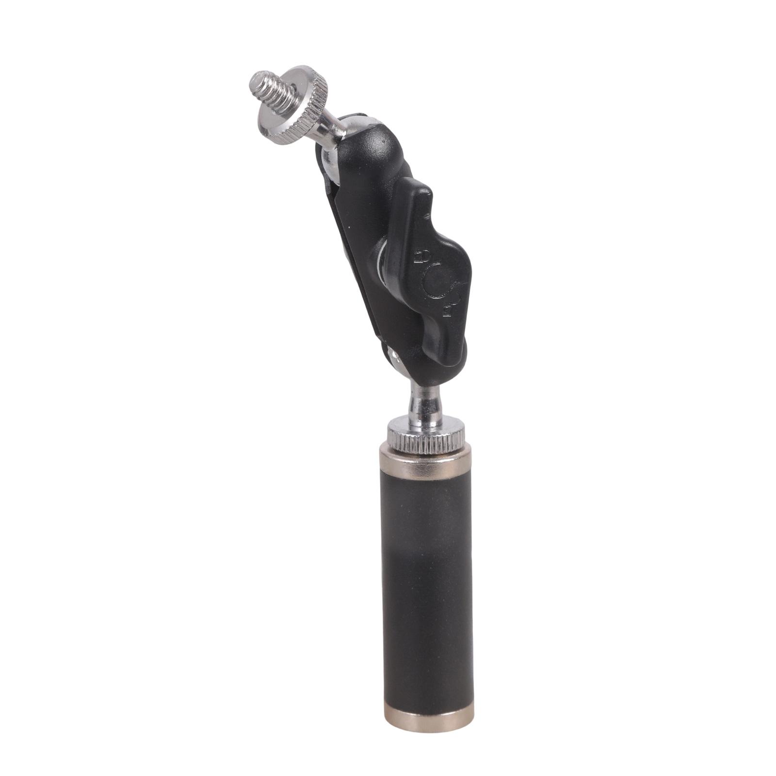 

Action Camera & Phone Holder 1/4 Female Thread Tube Extension Rod Metal Design for Secure Live Streaming Setups 15cm
