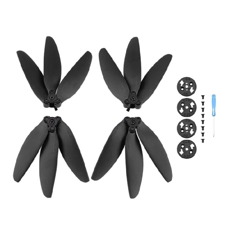 

2 пари низькошумних пропелерів для Mavic Mini 2 / для Mavic Mini Flying Wing 3-лопатеві чорний