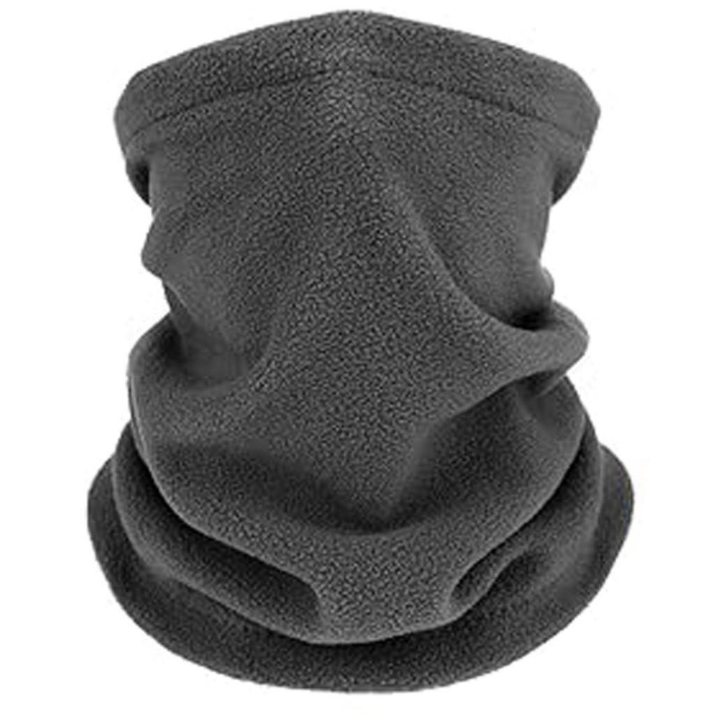 Winter Thermal Fleece Neck Gaiter Face Mask Thickened Windproof Cold Weather Cover for Outdoor Sports Cycling Skiing Hiking