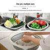 Foldable Portable Washbasin for Travel, Laundry, and Dorm Use - Large and Small Sizes