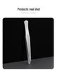 Multi-Use Stainless Steel Tweezers for Eyebrow Shaping, False Eyelashes, Facial Hair & White Hairs