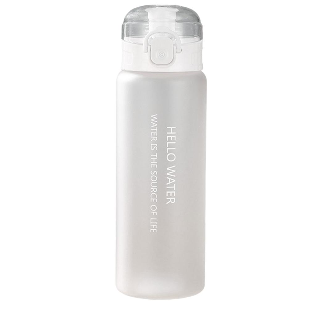 780ml Reusable Water Bottle with Carrying Strap Outdoor Drinking Cup Leak-Proof Portable Water Kettle for Travel Gym