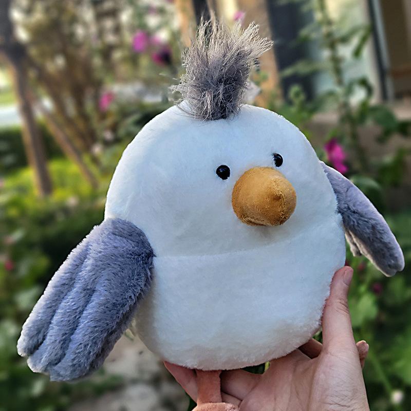 Ugly Cute Seagull Plush Toy Fried Bird Doll Children Sleeping Pillow Grab Machine Exchange
