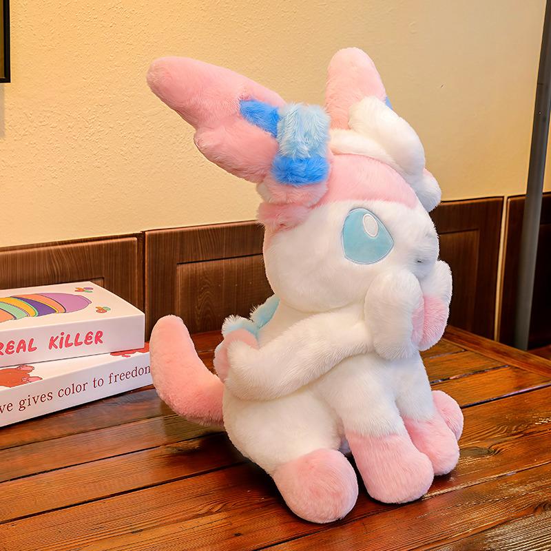 Pokémon Sylveon Plush Toys Pillow Cartoon Umbreon Plushie Anime Birthday Eevee Kawaii Doll Stuffed Gift For Adult Xmas