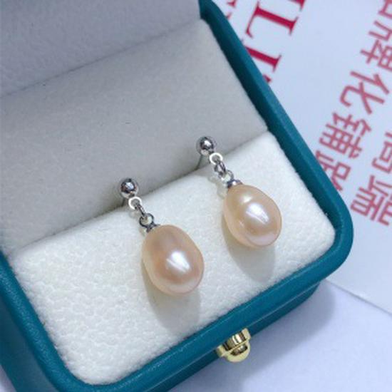Niche Retro Elegant Japanese  Korean Style Freshwater Pearl Earrings