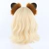 Furry Plush Tiger Ear Headband for Halloween Anime Maid Hairhoop Roleplaying Game Character Hairdband for Photography