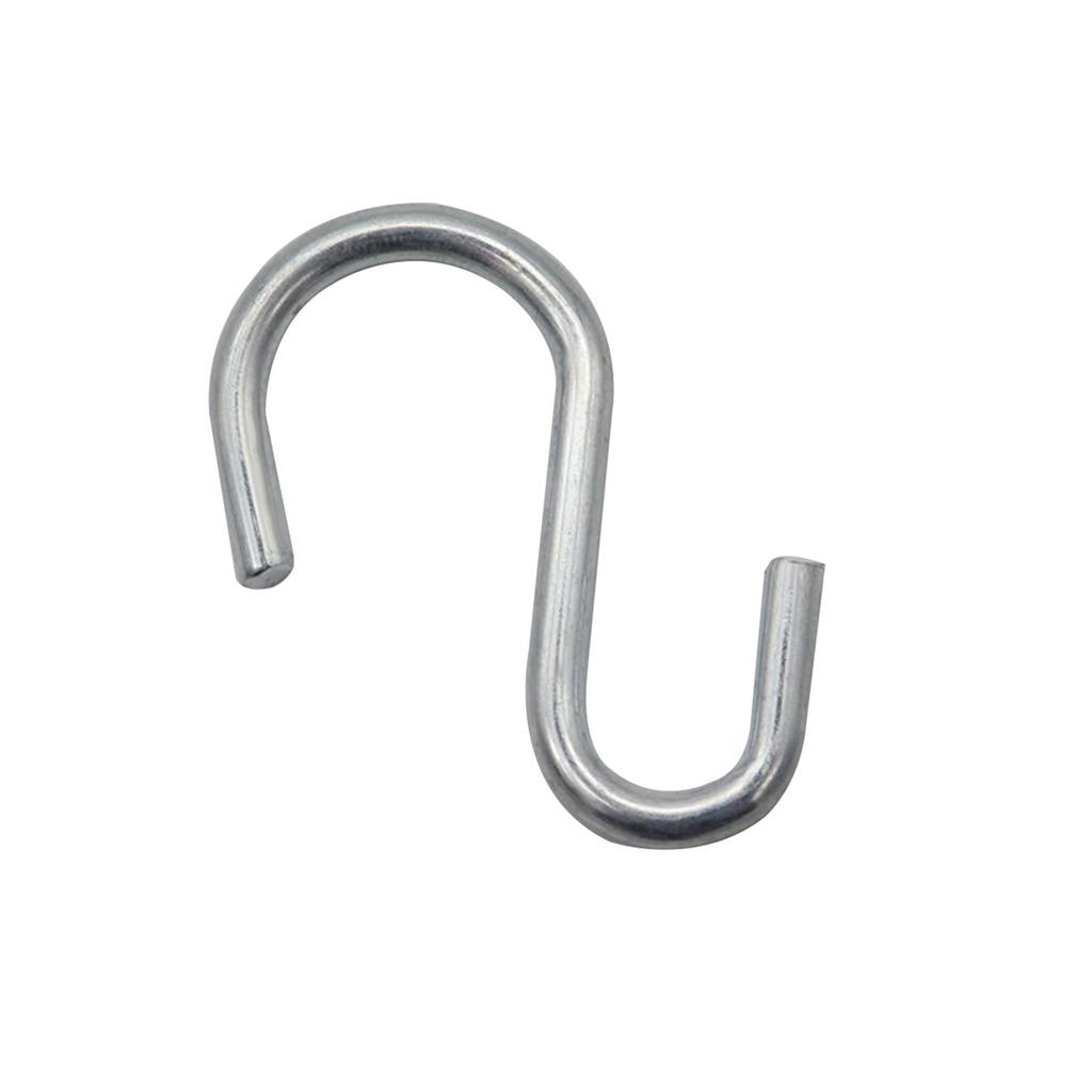 Ganci A S In Acciaio Inox Con Supporti In ABS Per Tendalino E Campeggio – Confezione Da 8 Pezzi