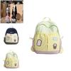 Kids Kids Backpack With Simple Solid Color Design And Nylon Material For Early Learning Activities