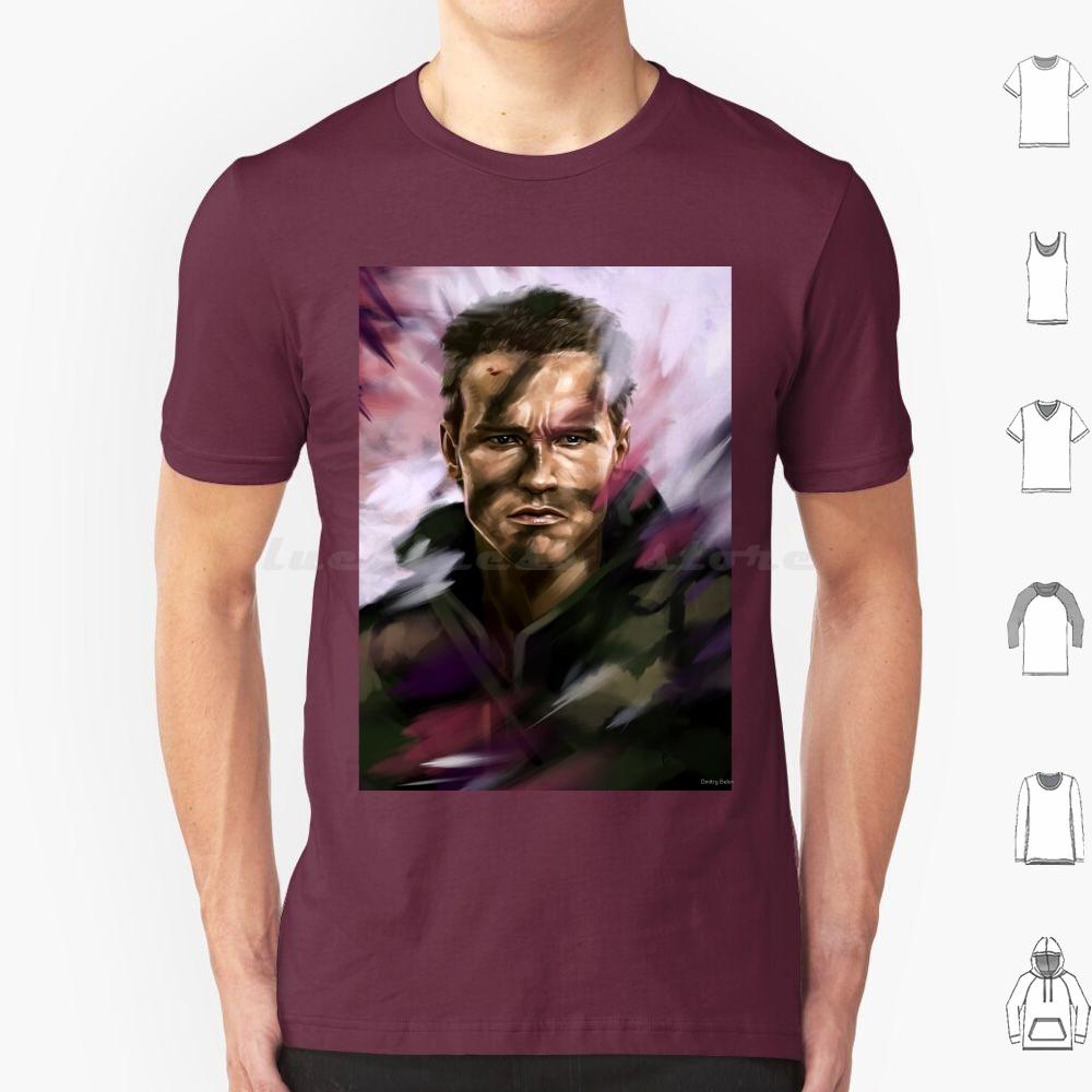 Commando T Shirt 6xl Cotton Cool Tee Commando American Action Film Movie Arnold Schwarzenegger Arnold Schwarzenegger Hero Power