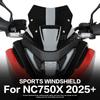 New Motorcycle Accessories Windscreen Windshield For Honda NC 750X NC750X NC 750 X 2025 2026 Wind Shield Screen Protector Parts