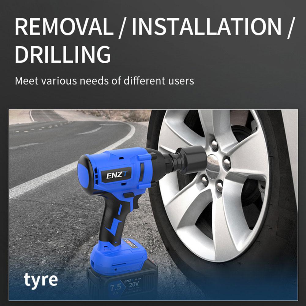 Buy ENZT 600N.m Super Torque Industrial Brushless Lithium Wrench