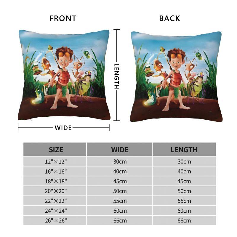 Disney Cartoon The Ant Bully Anime Pillow Case 45x45cm for Sofa Fantasy Comedy Film Nordic Cushion Cover Square Pillowcase