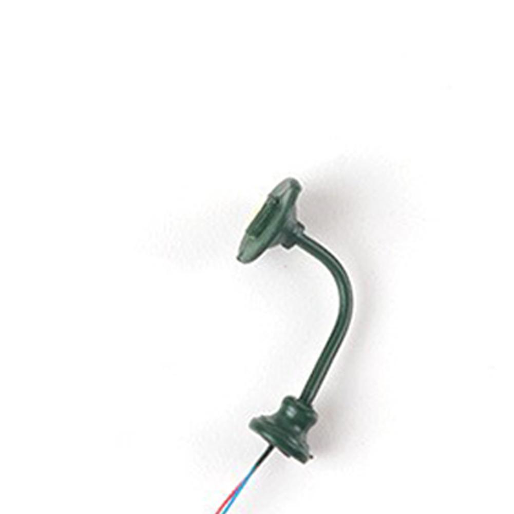 10 Piece Model Wall Lamps LED Street Lamps 1-Flame For H0 Houses Building Set Model Garden Decor Wall Lights Model Accessories