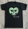 Unisex schwarzes T-Shirt Complicit Skull Alexisonfire Aufdruck alle Größen NZ328