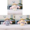Plush Bunny Keychain With Cotton Filling For Bag Decoration And Collectible Gift