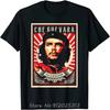 Tričko Che Guevara Rebel Kubánské tričko Guerrilla Revolution bavlněná trička Fitness tričko Ležérní tričko Oversized O-neck tričko