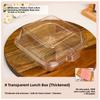 Transparent Tiramisu Packaging Box Cake Dishes Mousse Cutting Sweet Dessert Baking Western Pastries Separation Packing Box