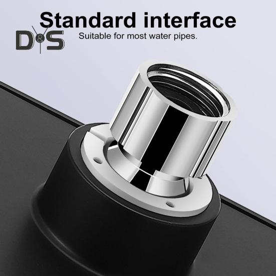 High-Pressure Small Shower Head Spray Low-Pressure Boost Smooth Surface Finish Shower Head High-performance Shower Spray