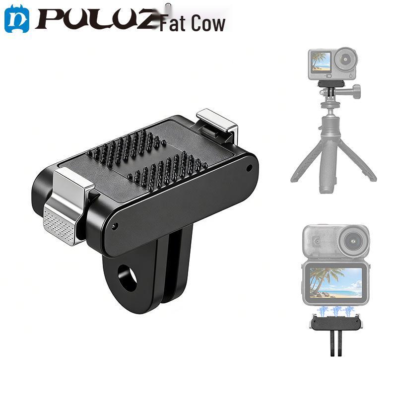

PULUZ Magnetic Quick Release Base for DJI Osmo Nano/Action 6 Camera чёрный
