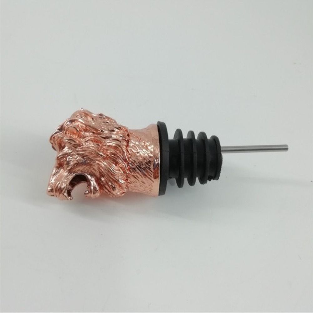 Portable Wine Pourer Leopard/Lion/Antelope Head Wine Aerators Wine Dispenser Kitchen Accessories